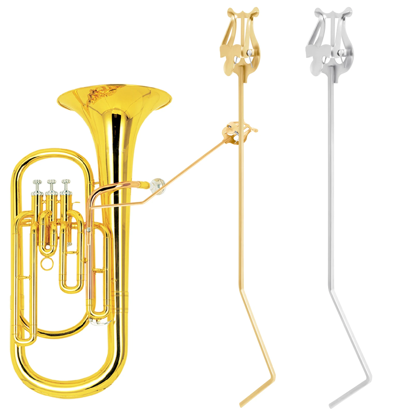Musical Instrument Euphonium - Stojak na nuty Stojący klucz Tuba