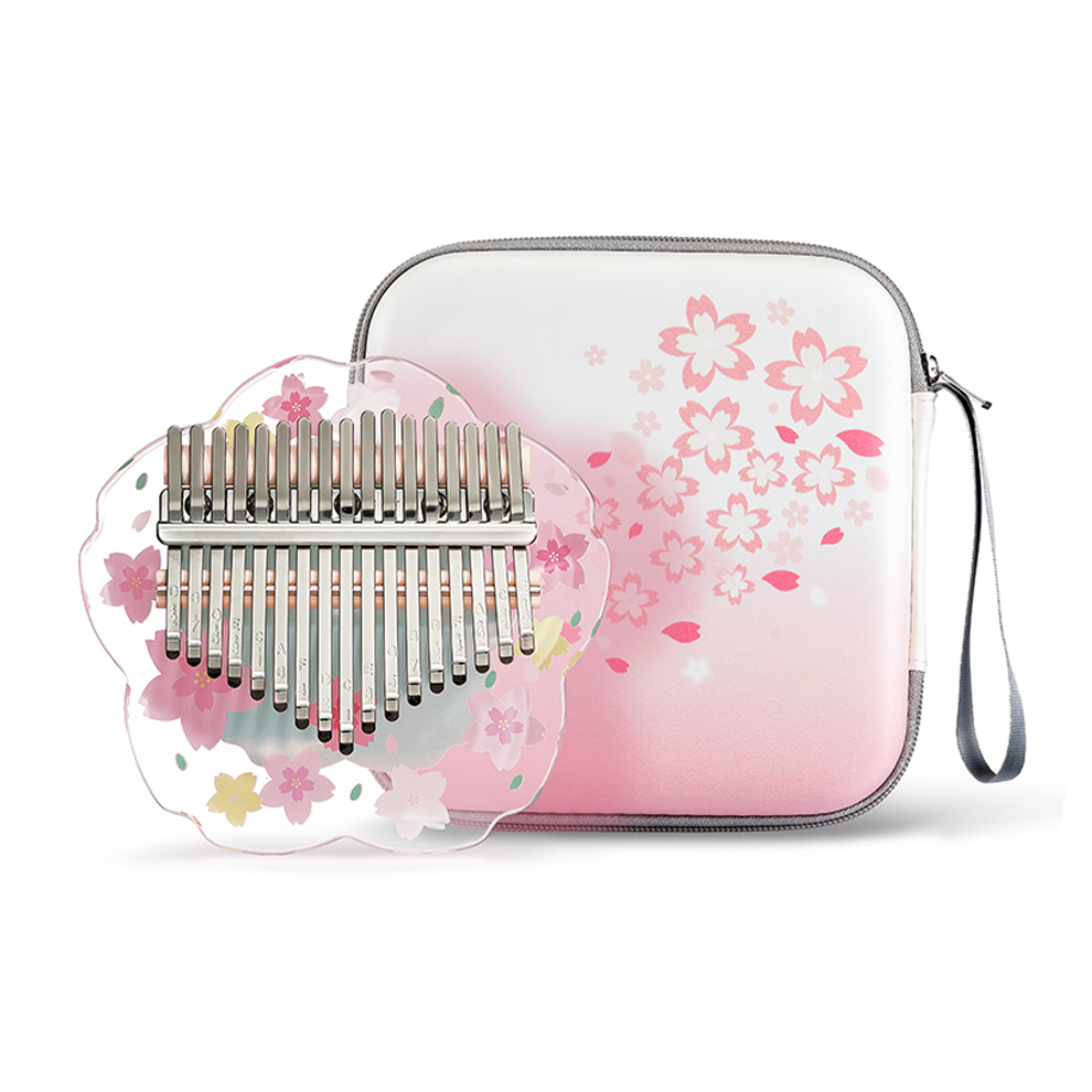 Musical Instrument Names - Hluru Kalimba 21 klawiszy z obudową