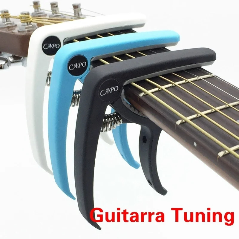 Musical Instrument Names - Plastikowy Capo gitarowy na 6 strun
