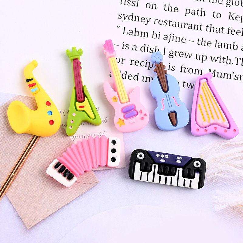 10 szt. Kreskówkowe, urocze, ż – Musical Instruments Cartoon recenzja i cena