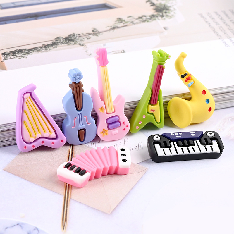 10 szt. Kreskówkowe, urocze, ż – Musical Instruments Cartoon recenzja i cena