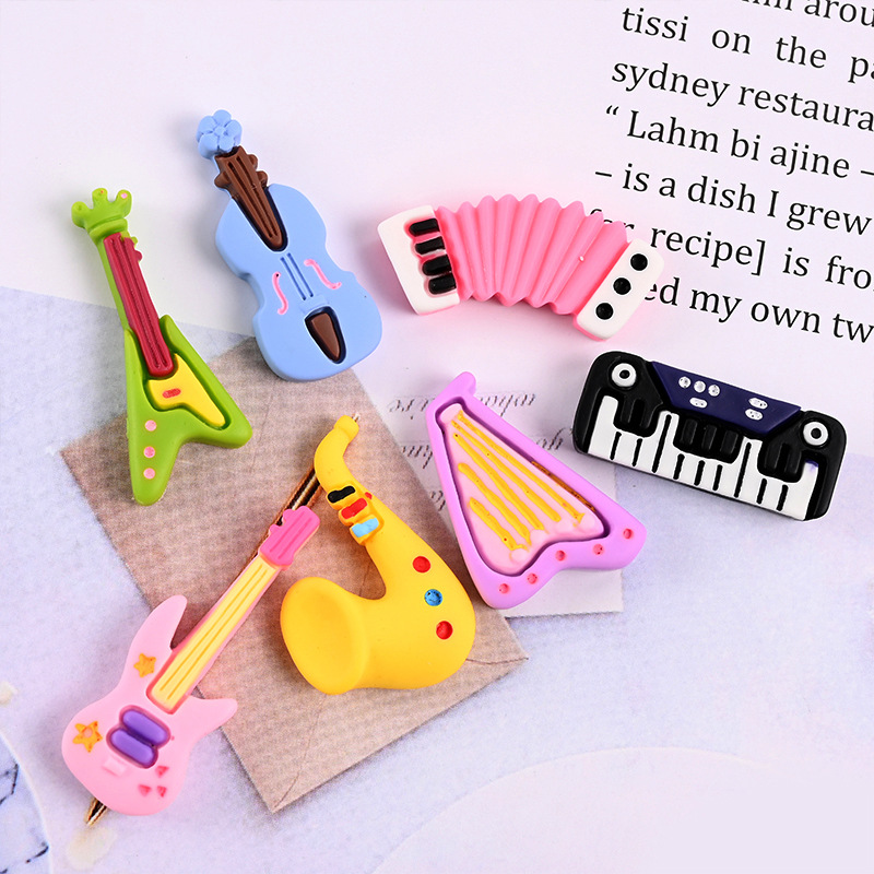 10 szt. Kreskówkowe, urocze, ż – Musical Instruments Cartoon recenzja i cena