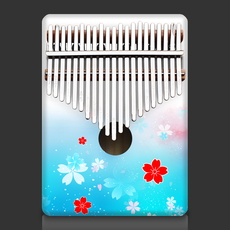 Kolorowe 21 Key Kalimba Kids C – Musical Instruments Cartoon recenzja i cena