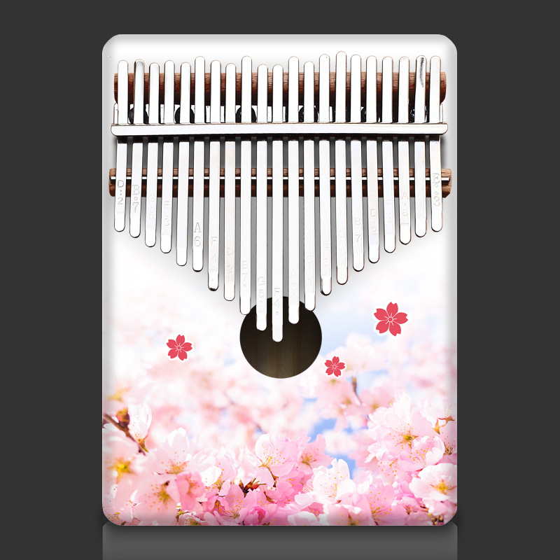 Kolorowe 21 Key Kalimba Kids C – Musical Instruments Cartoon recenzja i cena