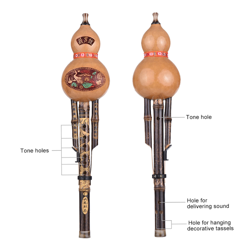 Chiński ręcznie robiony czarny – Musical Instrument Lute recenzja i cena