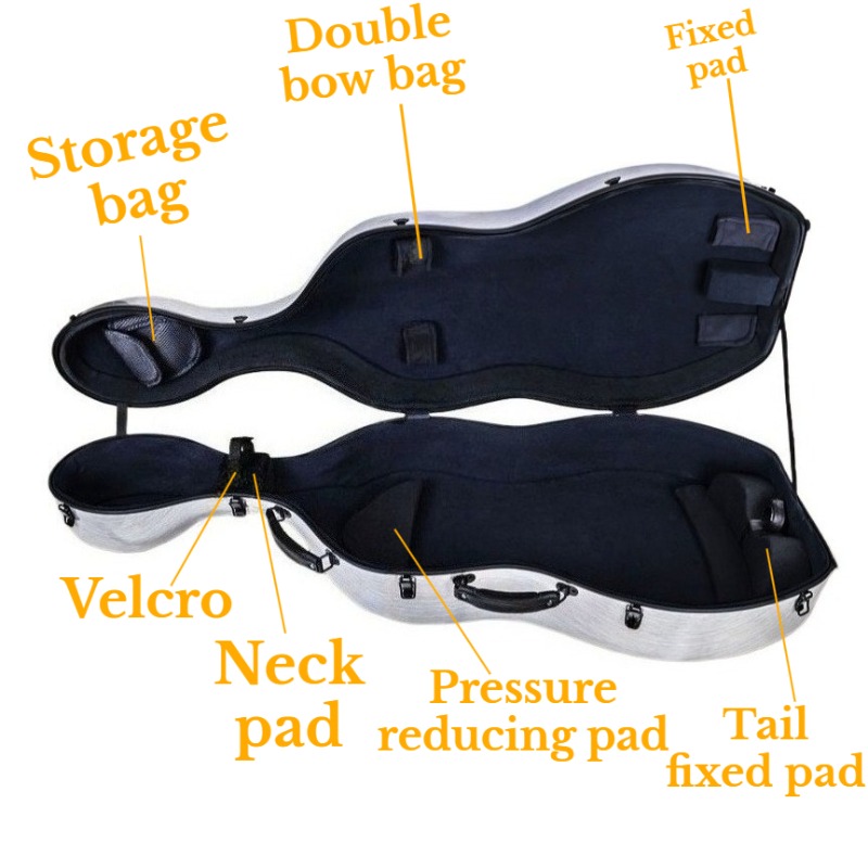 Etui na wiolonczelę z włókna w – Musical Instrument Cello recenzja i cena