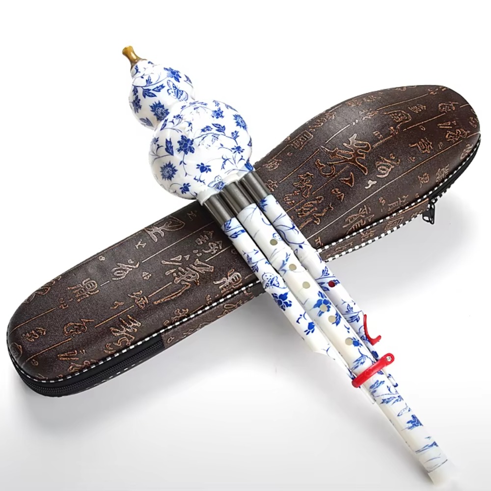 Flet z tykwy Hulusi w stroju C – Musical Instrument Music recenzja i cena
