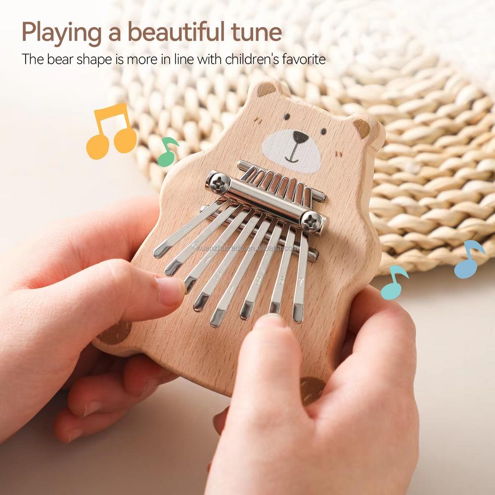 8-klawiszowa Mini Kalimba Prze – Musical Instruments Cartoon recenzja i cena