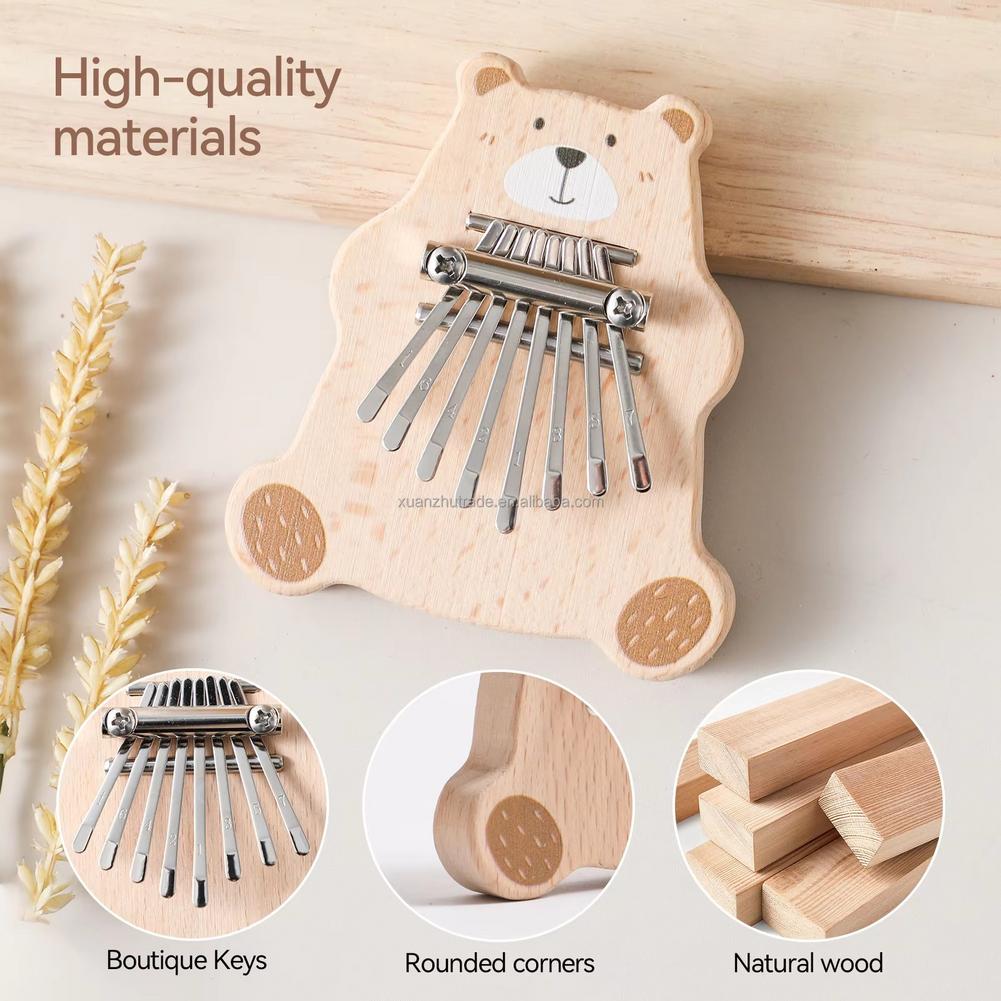 8-klawiszowa Mini Kalimba Prze – Musical Instruments Cartoon recenzja i cena