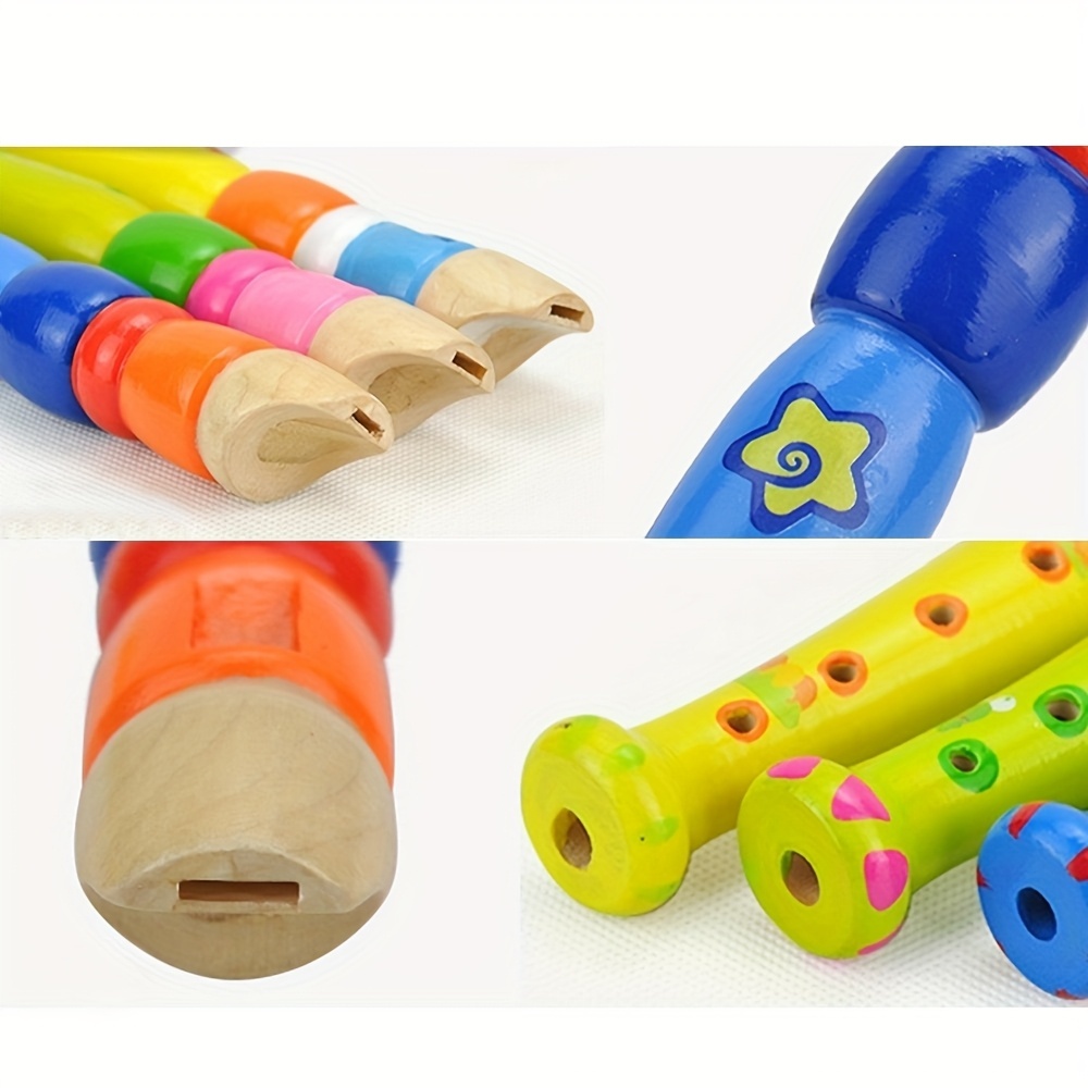 1 szt. Drewniana Fletka 6-otwo – Musical Instrument Piccolo recenzja i cena