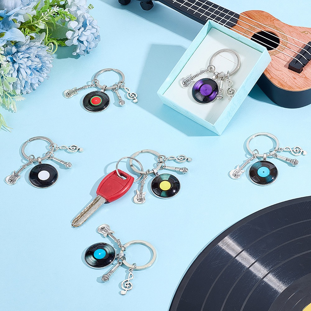 6 szt. Szklane zawieszki do kl – Musical Instrument Glass recenzja i cena