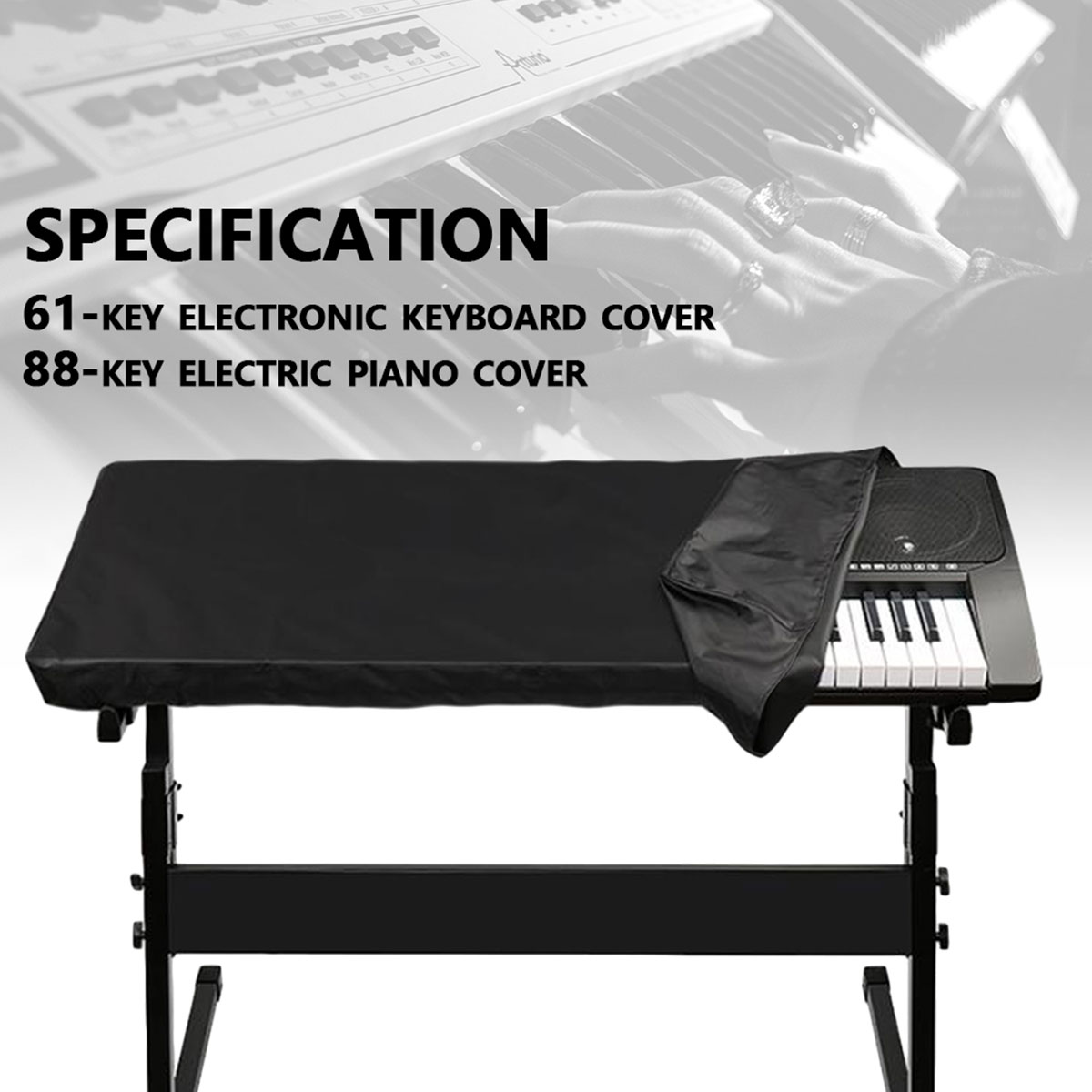 Pokrowiec na pianino elektroni – Musical Instrument Names recenzja i cena