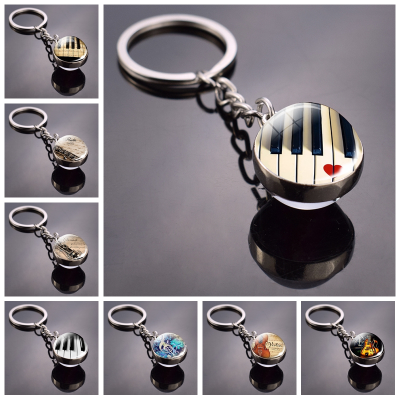 Brelok do kluczy z kluczami fo – Musical Instrument Glass recenzja i cena