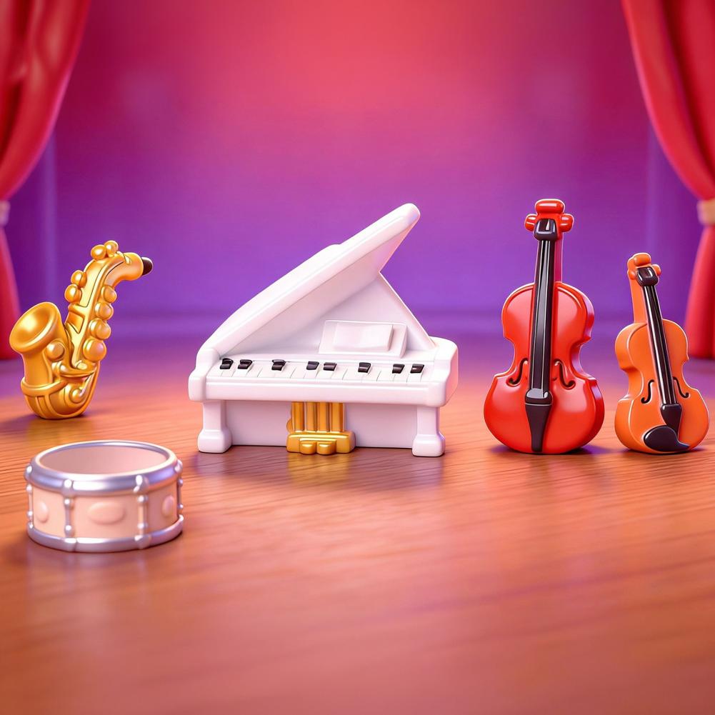 Pianino Skrzypce Saksofon Mini – Musical Instrument Names recenzja i cena