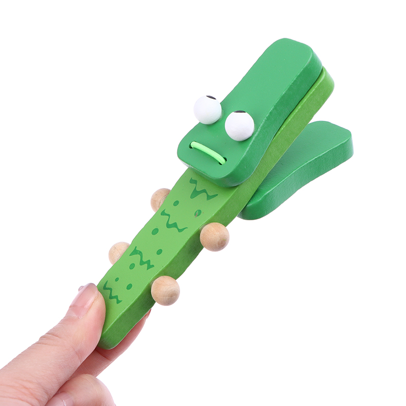 1 szt. Dziecięce drewniane kas – Musical Instruments Cartoon recenzja i cena